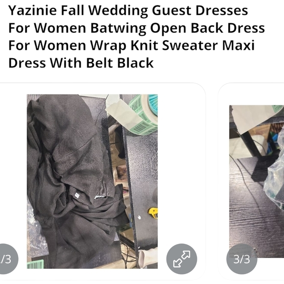 Yazinie FalWomen Batwing Open Back Dress - Picture 8 of 10